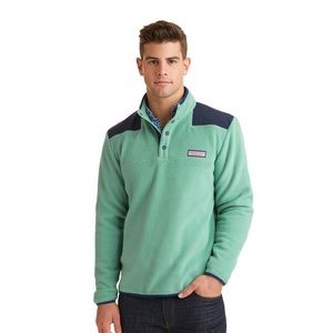 Vineyard vines fleece snappacket shep shirt